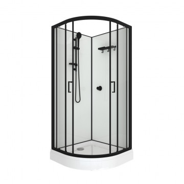 Душевая Кабина Triton Прайм-Блэк 90*90 А без крыши Щ0000077366