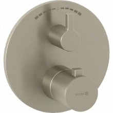 Смеситель для душа Kludi Nova Fonte Puristic 20810N515 с термостатом никель брашированный