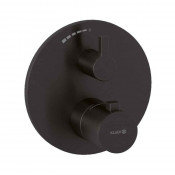 Смеситель для душа Kludi Nova Fonte Puristic 20885N215 с термостатом оружейная сталь