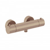 Смеситель для душа Kludi Objekta Therm E 35200N138 с термостатом бронза брашированная