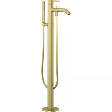 Смеситель для ванны Kludi Nova Fonte 38590N015 золото брашированное
