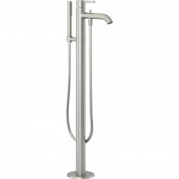 Смеситель для ванны Kludi Nova Fonte 38590N515 никель брашированный