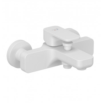 Смеситель для ванны Kludi Renon 426915375 белый матовый