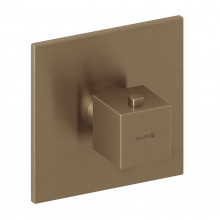 Смеситель для душа Kludi Decus 54739N175 с термостатом брашированная бронза