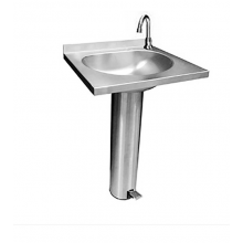 Рукомойник педальный с изливом на пьедестале НОЖНОЕ ВКЛЮЧЕНИЕ 450х500х850 мм, 17412