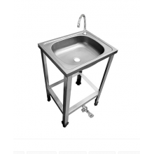 Рукомойник педальный с изливом (ножное включение) 500х400х850 мм, 20512
