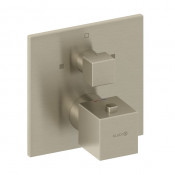 Смеситель для душа Kludi Decus 54810N575 с термостатом брашированный никель