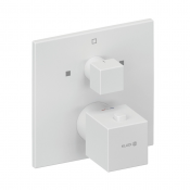 Смеситель для душа Kludi Decus 548105375 с термостатом белый матовый