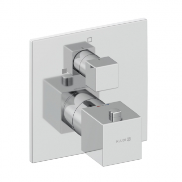 Смеситель для душа Kludi Decus 548850575 с термостатом хром