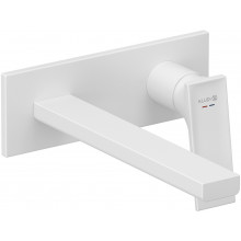 Смеситель для раковины Kludi Decus 542455375 белый матовый