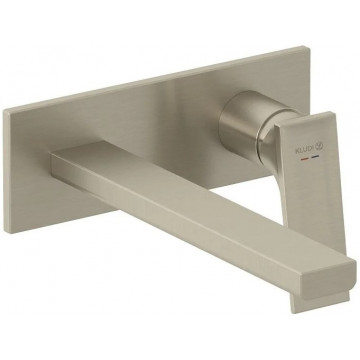 Смеситель для раковины Kludi Decus 54245N575 брашированный никель