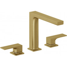 Смеситель для раковины Kludi Decus 54393N075 золото брашированное