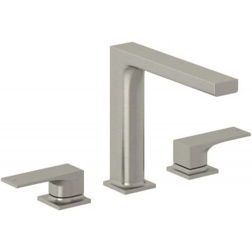 Смеситель для раковины Kludi Decus 54393N575 никель брашированный