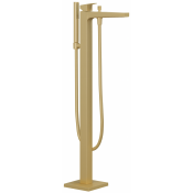 Смеситель для ванны Kludi Decus 54590N075 золото брашированное