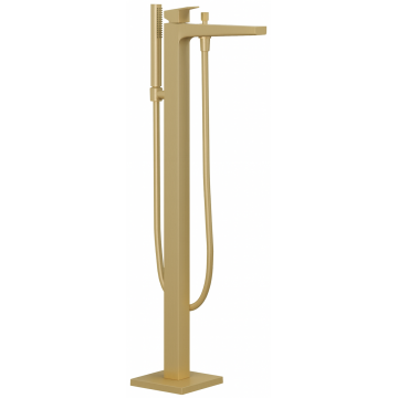 Смеситель для ванны Kludi Decus 54590N075 золото брашированное