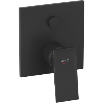 Смеситель для ванны Kludi Decus 547633975 черный матовый