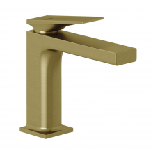 Смеситель для раковины Kludi Decus 54288N075 золото брашированное