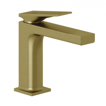 Смеситель для раковины Kludi Decus 54289N075 EcoPlus золото брашированное