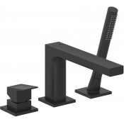 Смеситель на борт ванны Kludi Decus 544483975 черный матовый