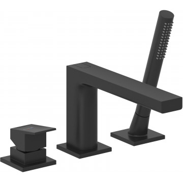 Смеситель на борт ванны Kludi Decus 544483975 черный матовый