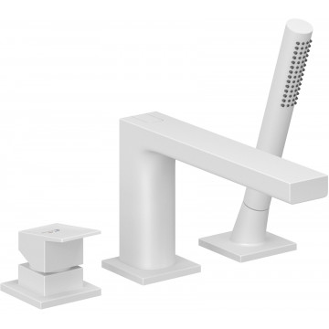 Смеситель на борт ванны Kludi Decus 544485375 белый матовый