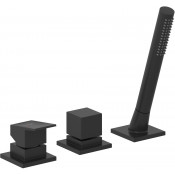 Смеситель на борт ванны Kludi Decus 544473975 черный матовый