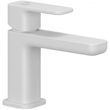 Смеситель для раковины Kludi Renon 422675375 белый матовый