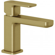 Смеситель для раковины Kludi Renon 42267N075 золото брашированное