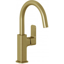 Смеситель для раковины Kludi Renon 42027N075 золото брашированное