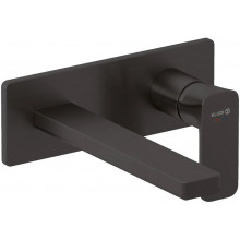 Смеситель для раковины Kludi Renon 42244N275 оружейная сталь