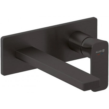 Смеситель для раковины Kludi Renon 42244N275 оружейная сталь