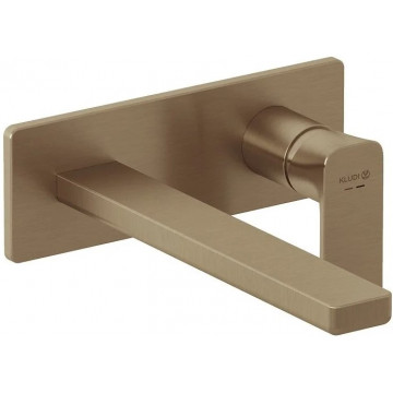 Смеситель для раковины Kludi Renon 42245N175 брашированная бронза
