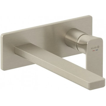 Смеситель для раковины Kludi Renon 42245N575 брашированный никель