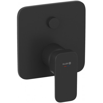 Смеситель для ванны Kludi Renon 427593975 черный матовый