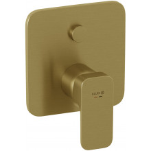 Смеситель для ванны Kludi Renon 42759N075 золото брашированное