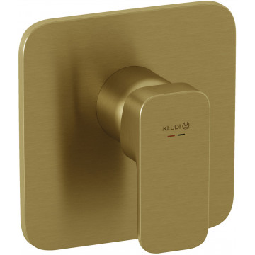 Смеситель для душа Kludi Renon 42755N075 золото брашированное