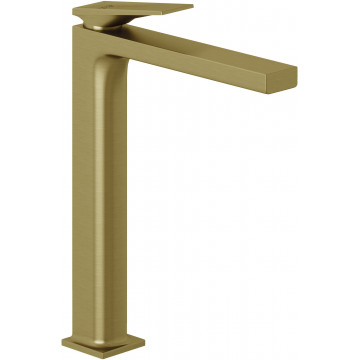 Смеситель для раковины Kludi Decus 54298N075 золото брашированное