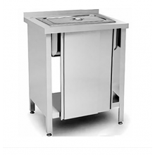 Мойка для эндоскопов 1 секция с крышкой для мойки 800х700х850 мм, 24234