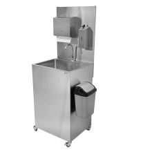 Рукомойник автономный передвижной, дозатор сенсор, диспенсор, ведро, 2 емкости, 25448