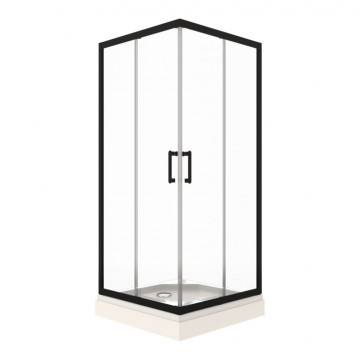 Душевое Ограждение Triton Фикс-Блэк 90х90 Щ0000077398