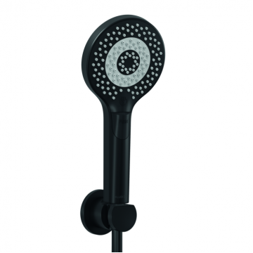 Душевой гарнитур Kludi Dive Х 3S 6995039-00 черный матовый