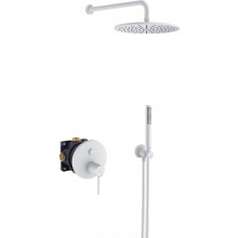 Душевая система Kludi Bozz 386585376 белый матовый