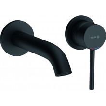 Смеситель для раковины Kludi Bozz 382443976S черный матовый