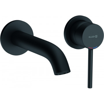 Смеситель для раковины Kludi Bozz 382443976S черный матовый