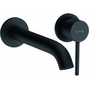 Смеситель для раковины Kludi Bozz 382453976S черный матовый