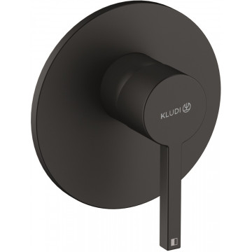 Смеситель для душа Kludi Nova Fonte Puristic 207553915 черный матовый