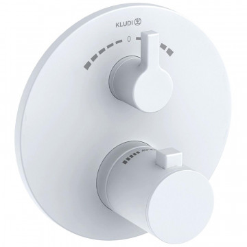 Смеситель для ванны Kludi Nova Fonte 208105315 белый матовый