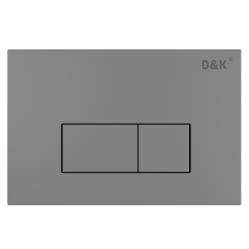 Клавиша смыва D&K Rhein DB1499006 графит