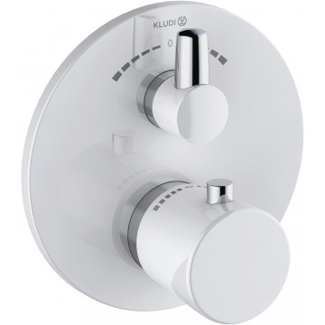 Смеситель для ванны Kludi Balance 528109175 белый