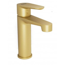 Смеситель для раковины D&K Bayern.München DA1562107 матовое золото